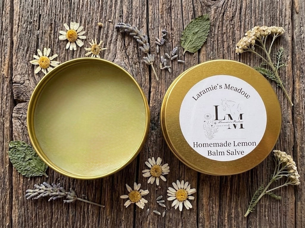 Homemade Lemon Balm Salve
