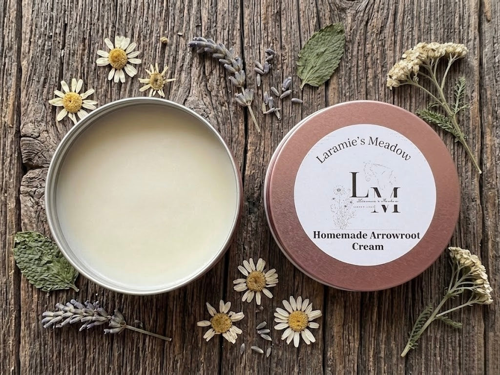 Homemade Arrowroot Cream